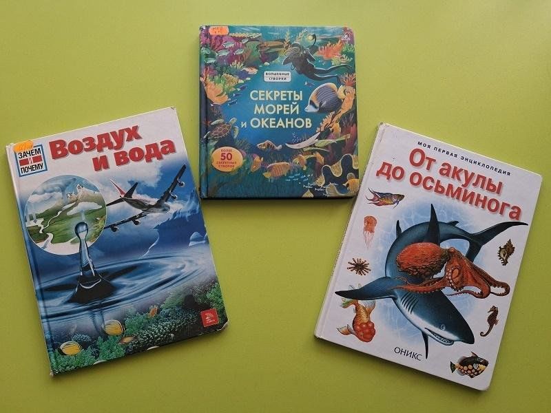 Книжная выставка «Тайны подводного царства»
