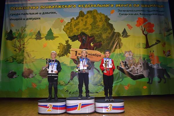Челнинские шахматисты из школы "Этюд" стали призерами на первенстве ПФО