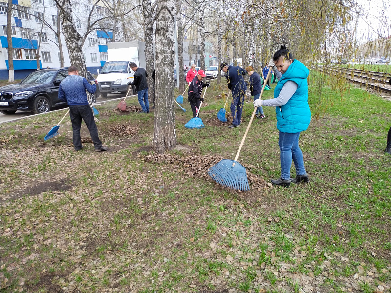 Челнинцы принимают активное участие в благоустройстве территорий города