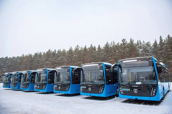 Яңа автобуслар 9 декабрьдән маршрутларга чыга