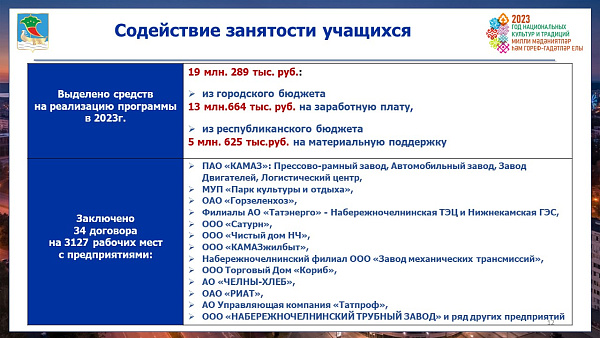 Эш һәм ял вакыты: Чаллы яшьләре җәйге каникулларда акча эшли ала