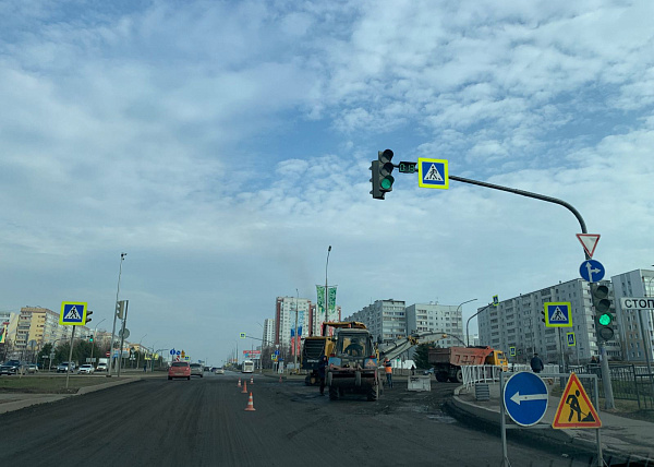Ограничено движение по проспекту Хасана Туфана