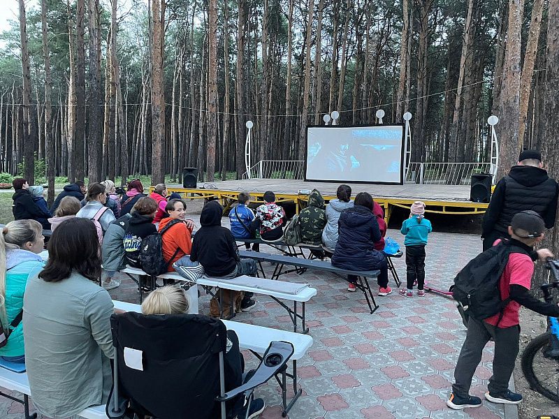 Кинотеатр под открытым небом