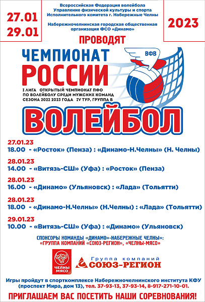 Челнинцы смогут поболеть за свою команду на чемпионате ПФО