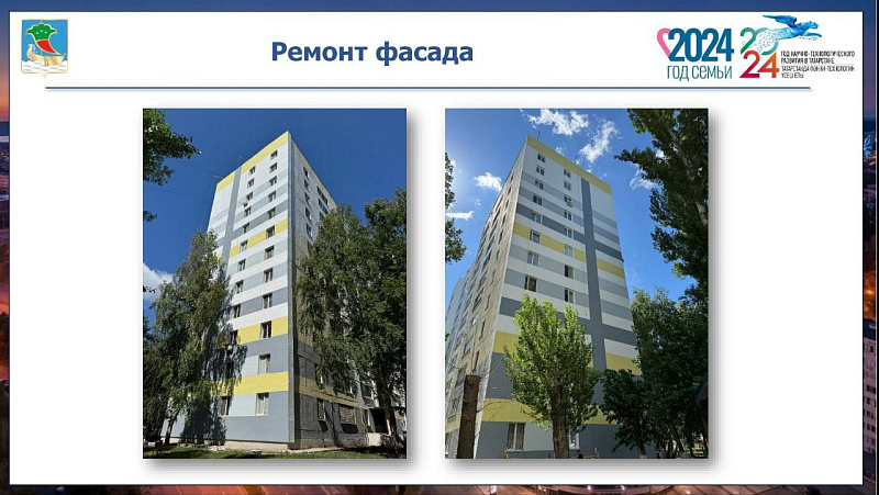 Чаллыда күпфатирлы йортларга капиталь ремонт 74 процентка башкарылган