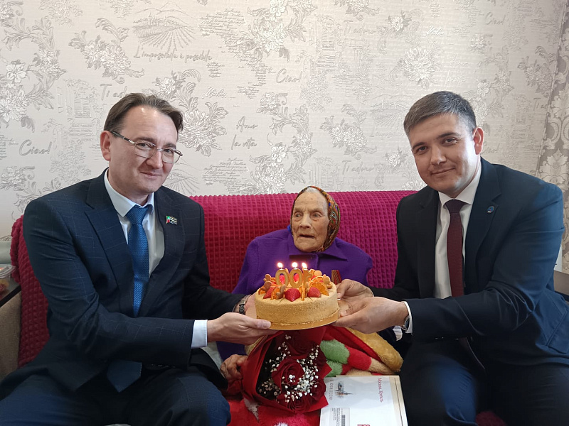Ветерану Великой Отечественной войны исполнилось 100 лет