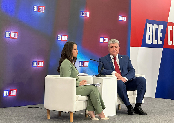 Наиль Магдеев выступил в патриотическом телемарафоне «ВСЕ СВОИ»