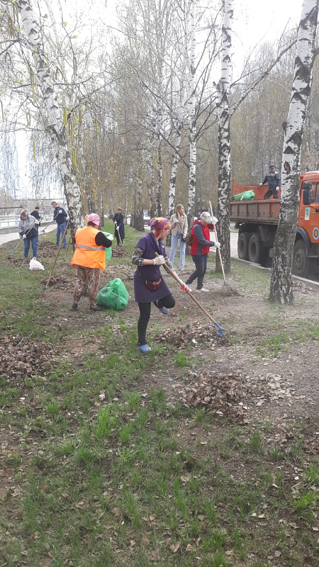 Челнинцы принимают активное участие в благоустройстве территорий города