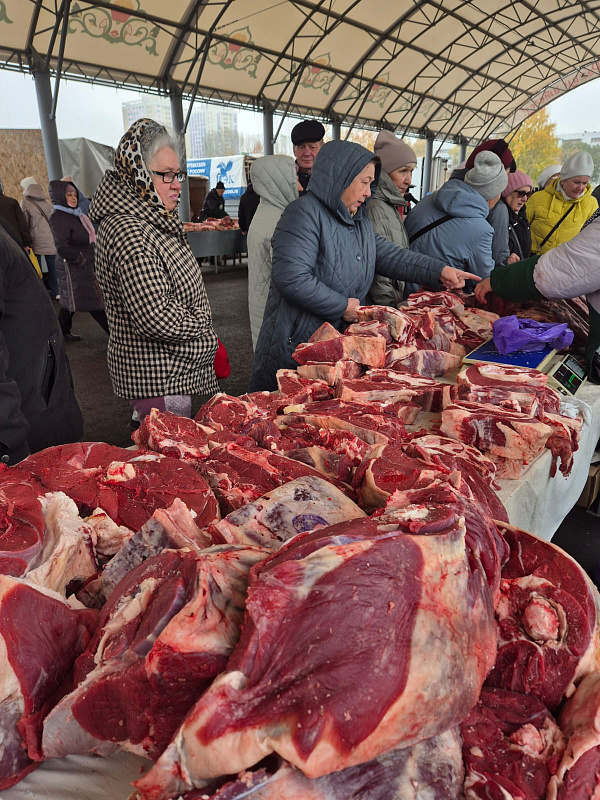 На челнинские сельскохозяйственные ярмарки завезли 1000 тонн продукции