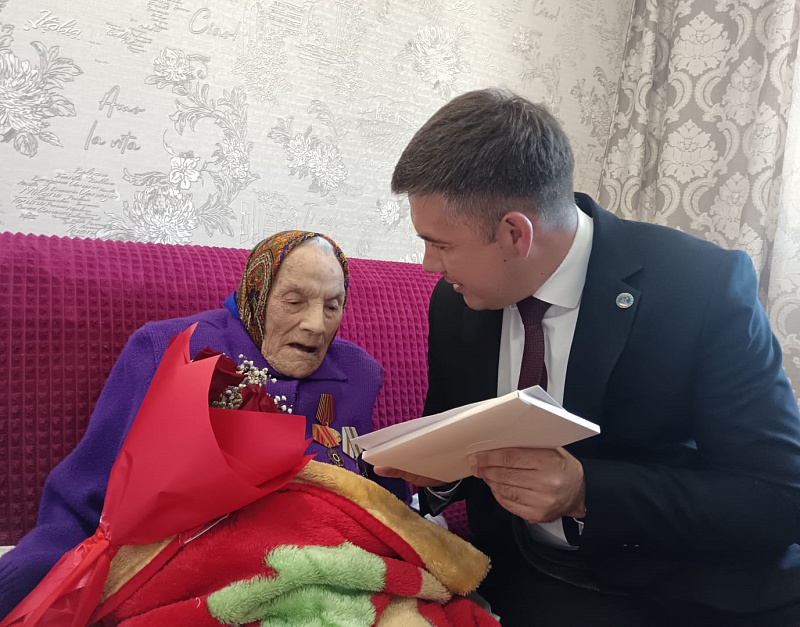 Ветерану Великой Отечественной войны исполнилось 100 лет