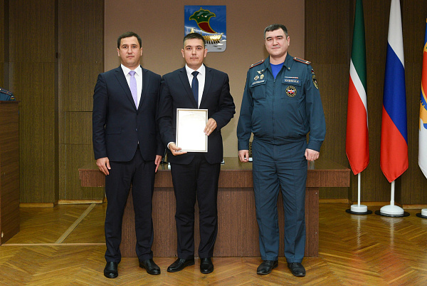 Чаллылыларны ТР буенча РФ ГТХМ Рәхмәт хатлары белән бүләкләделәр