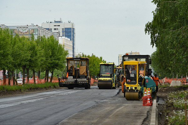 Беляева, Яшьлек, Сююмбике – в городе обновляют дорожное полотно