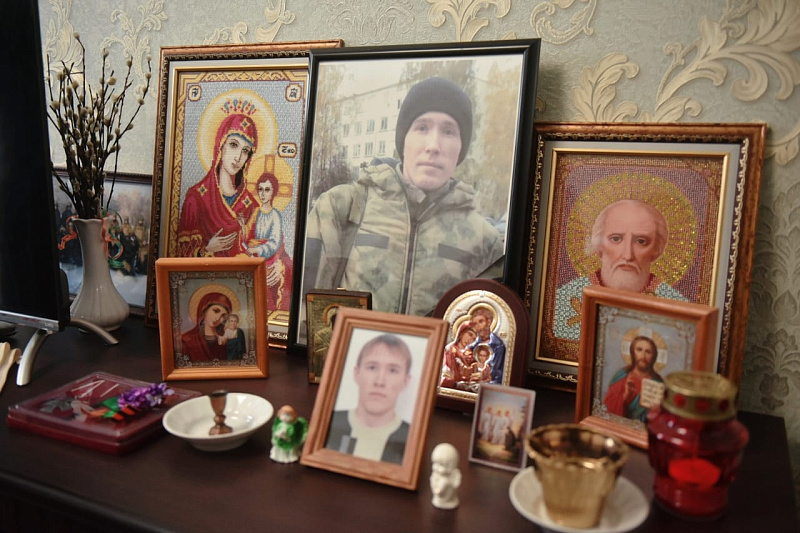Наиль Магдеев посетил семьи погибших воинов СВО